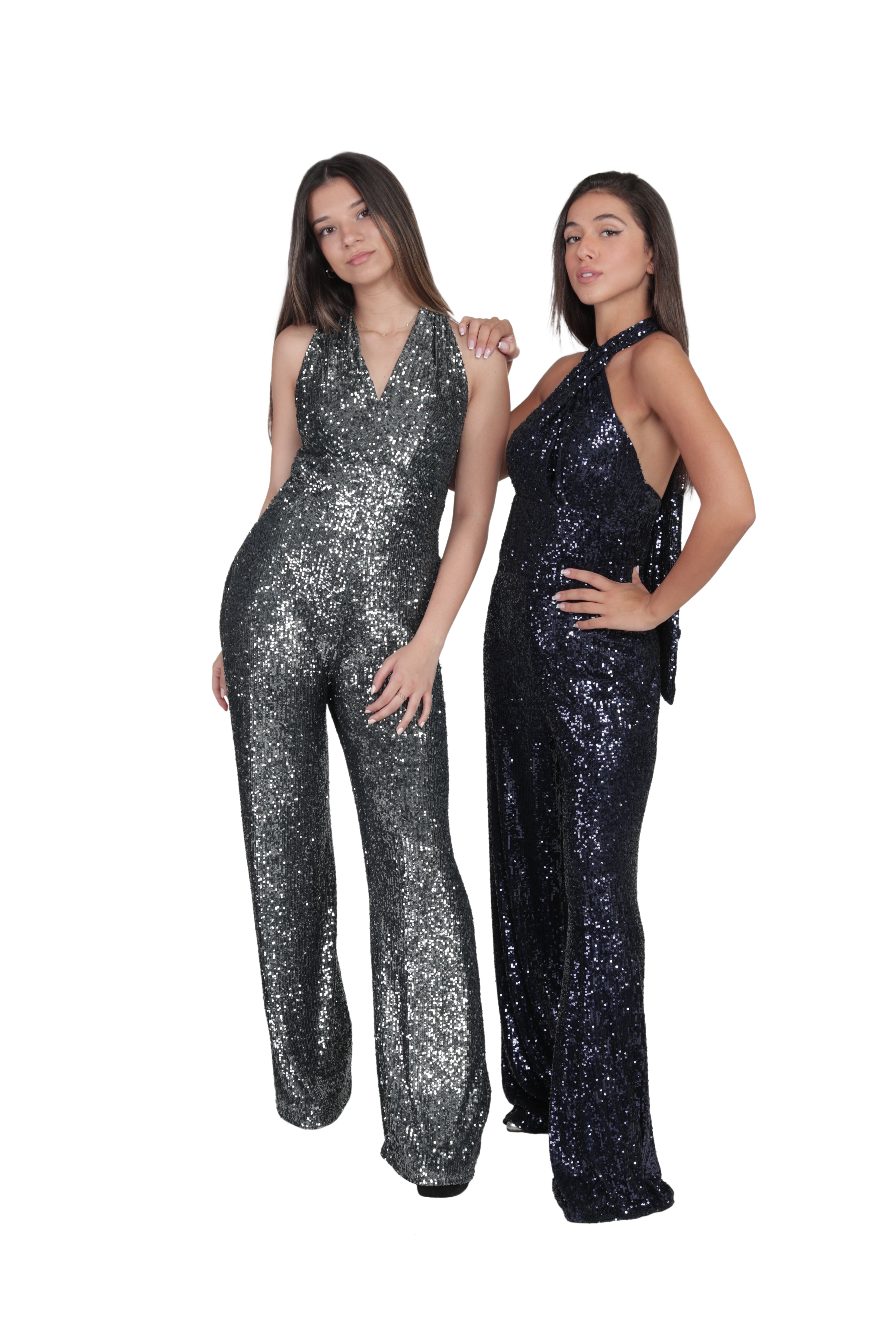 Sequined overall