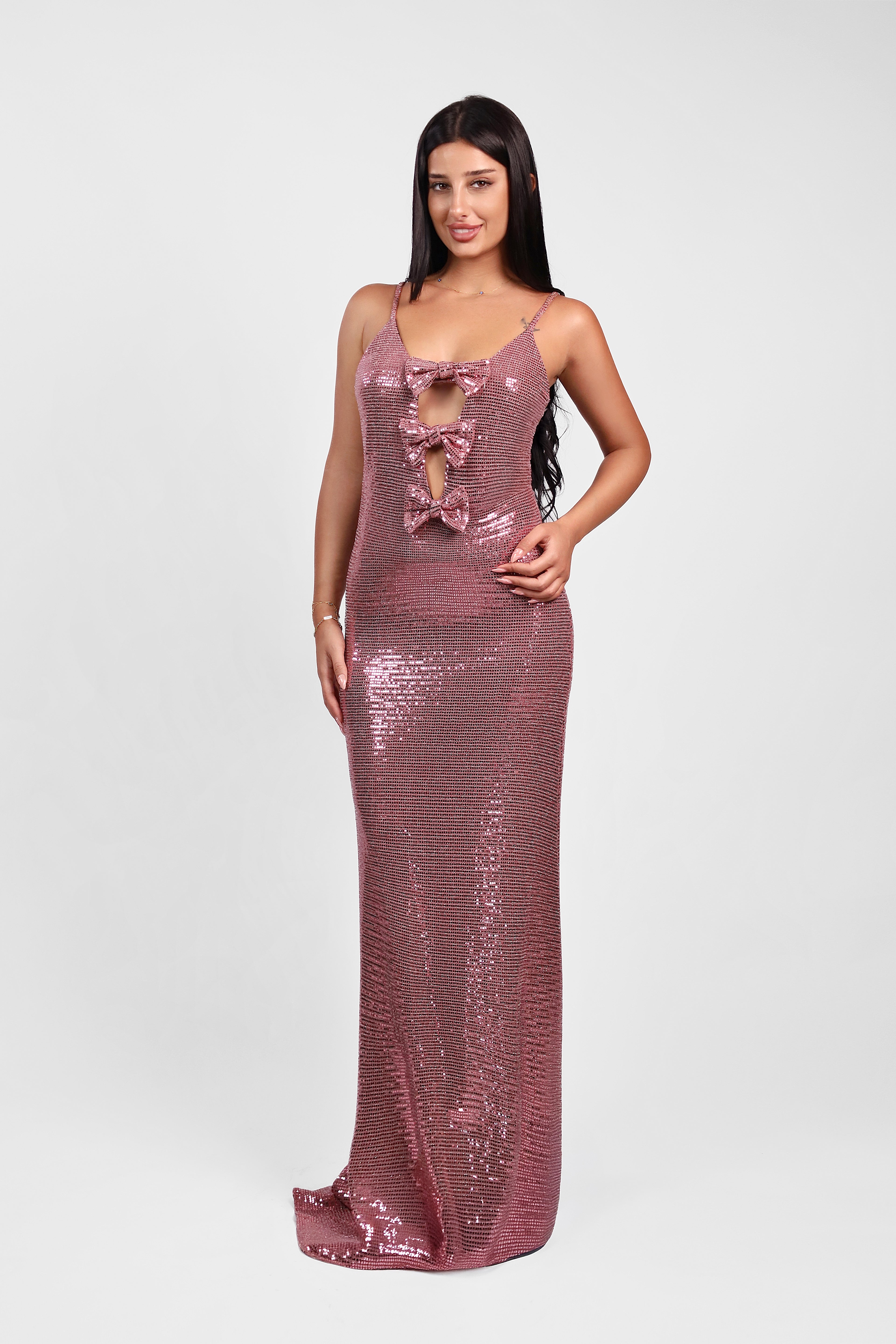 Sleeveless Sequin Dress