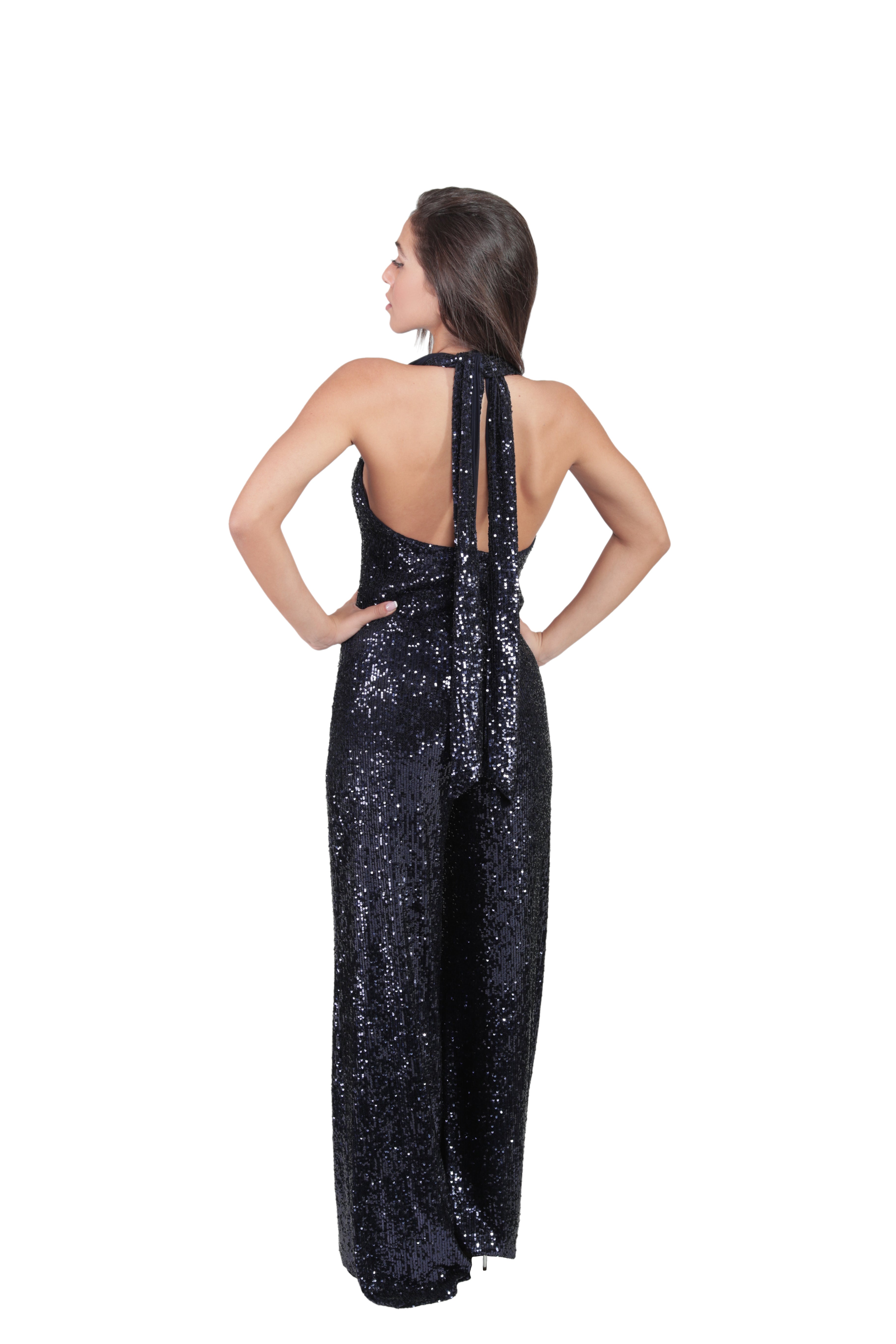 Sequined overall