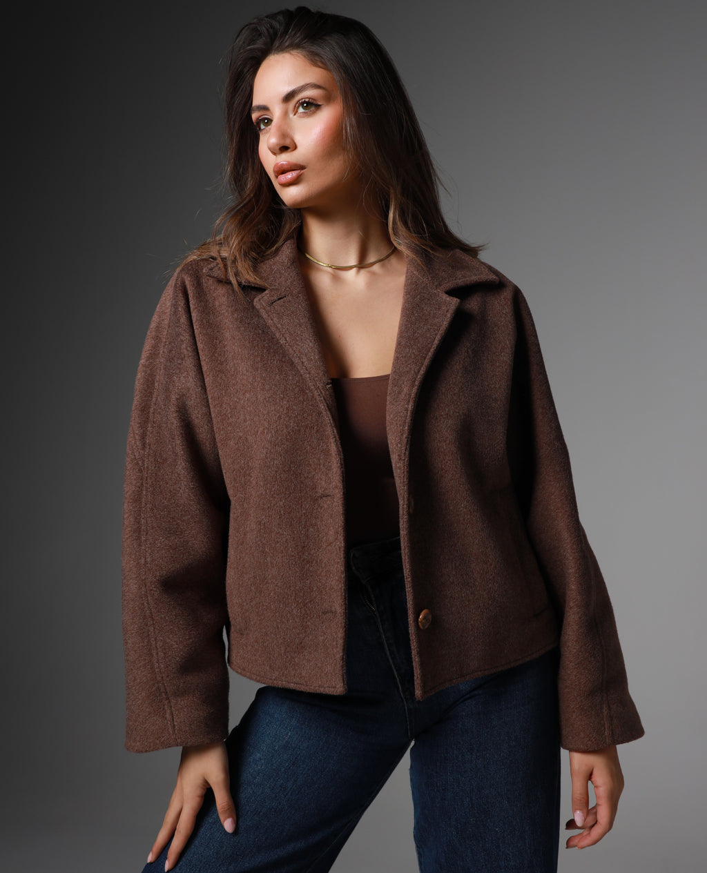 Cropped jacket