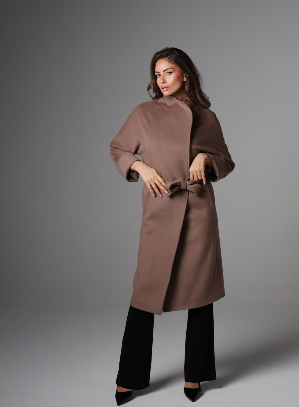 Belted coat