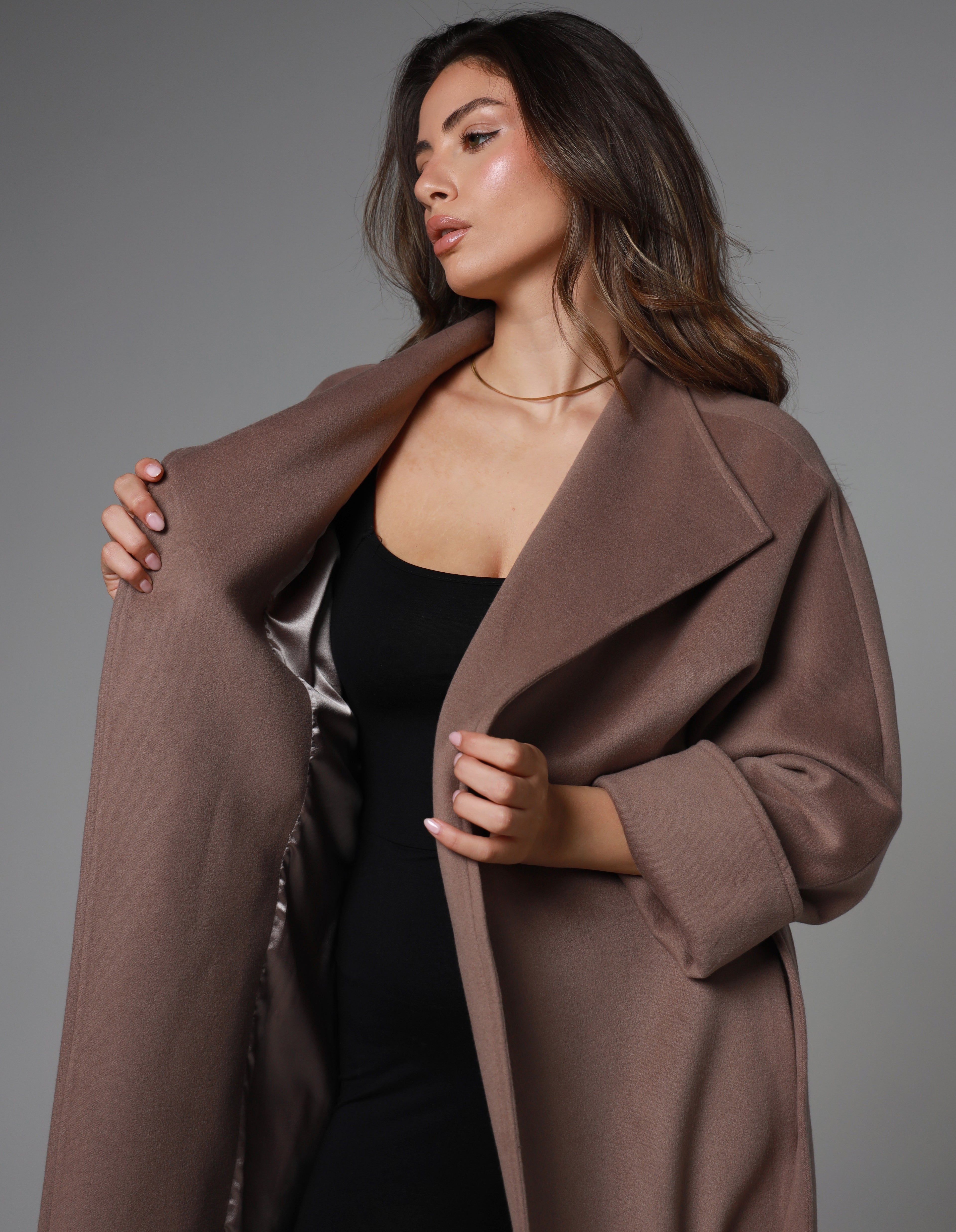 Belted coat