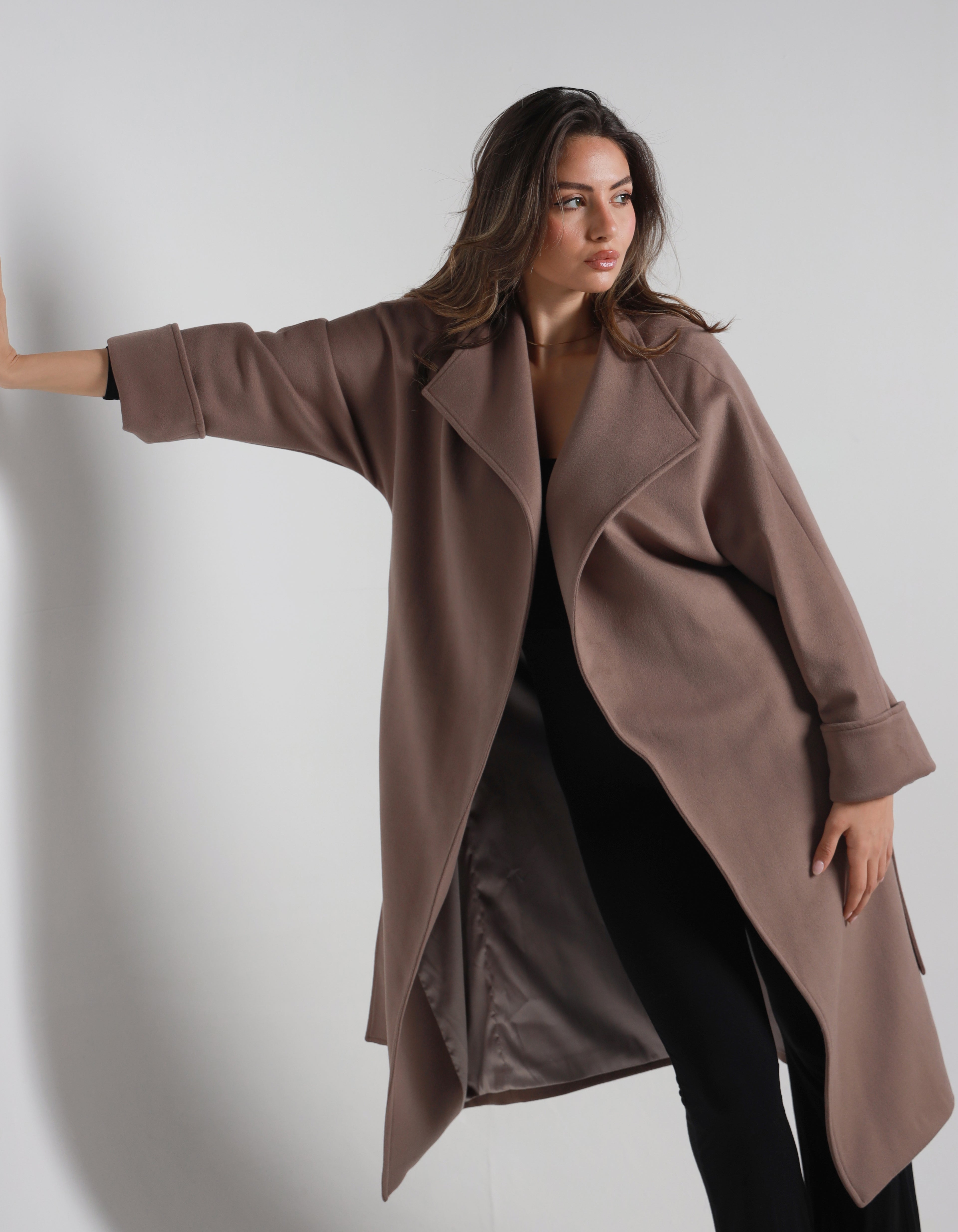 Belted coat